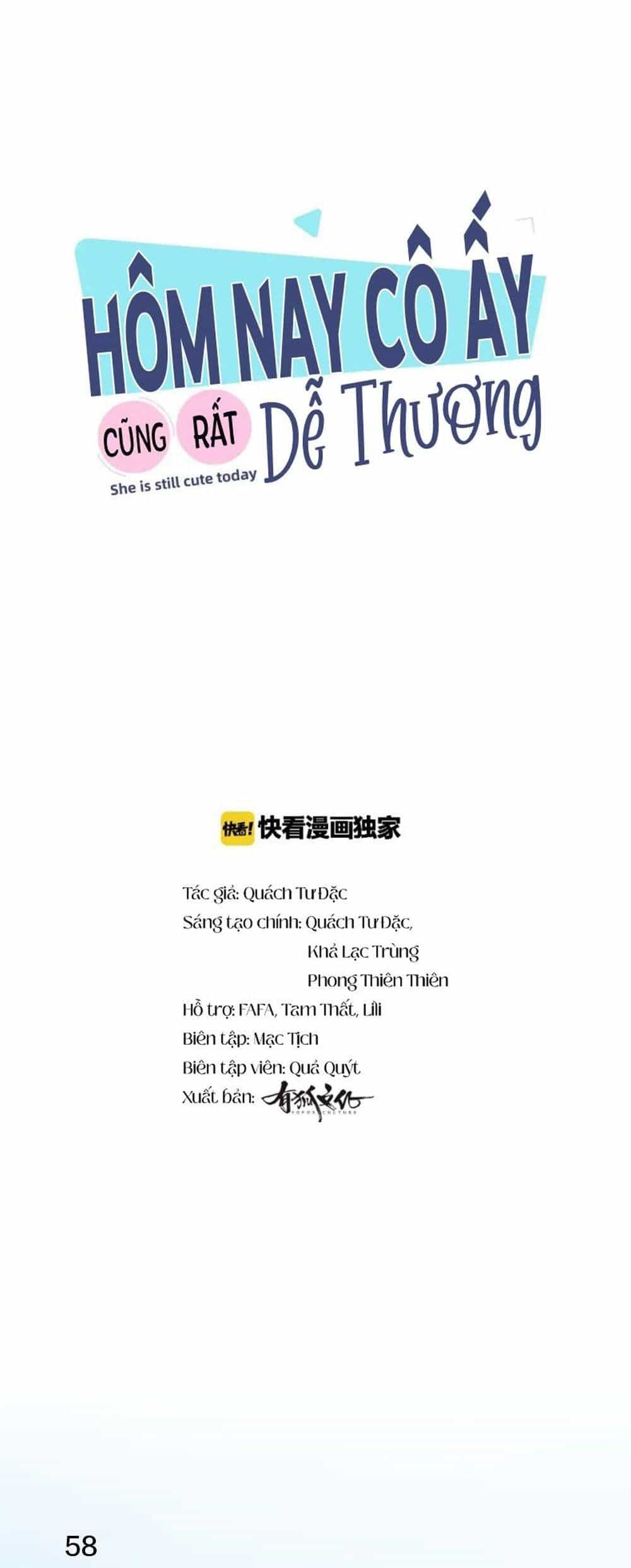 Hôm Nay Cô Ấy Cũng Rất Dễ Thương - Chương 17 - ảnh 2