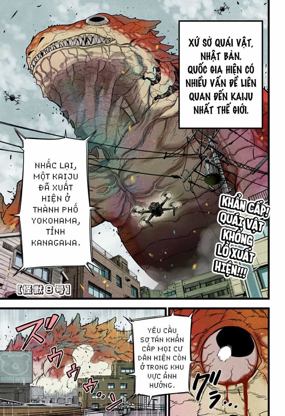 Hôm Nay - Tôi Hóa Kaiju - Chương 1.1 - ảnh 1