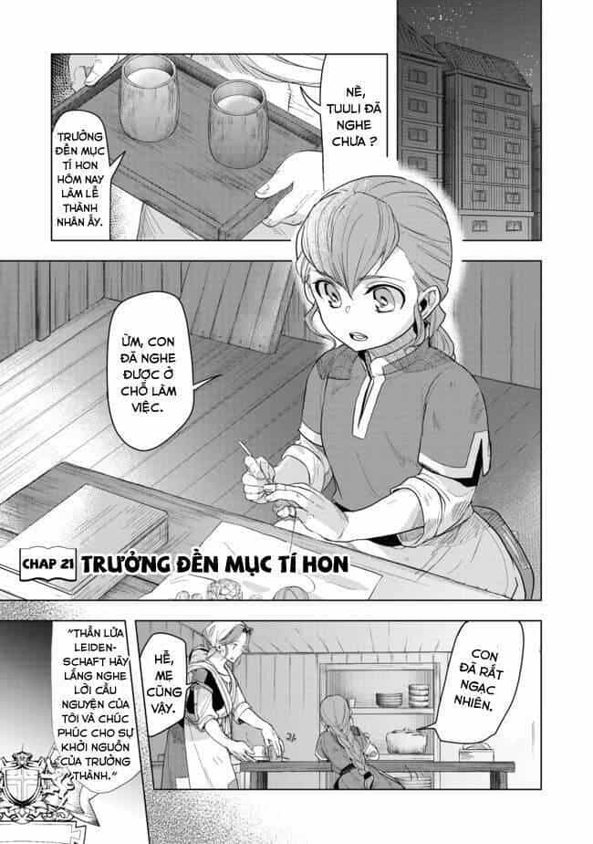 Honzuki No Gekokujou : Dai 3-Bu Ryouchi Ni Hon O Hirogeyou ! - Chương 21 - ảnh 2