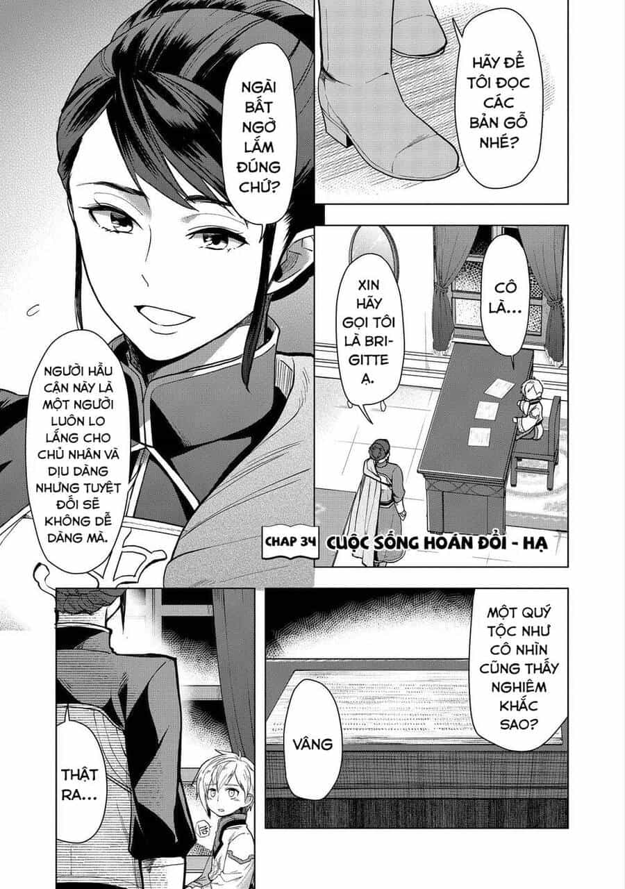 Honzuki No Gekokujou : Dai 3-Bu Ryouchi Ni Hon O Hirogeyou ! - Chương 34 - ảnh 3