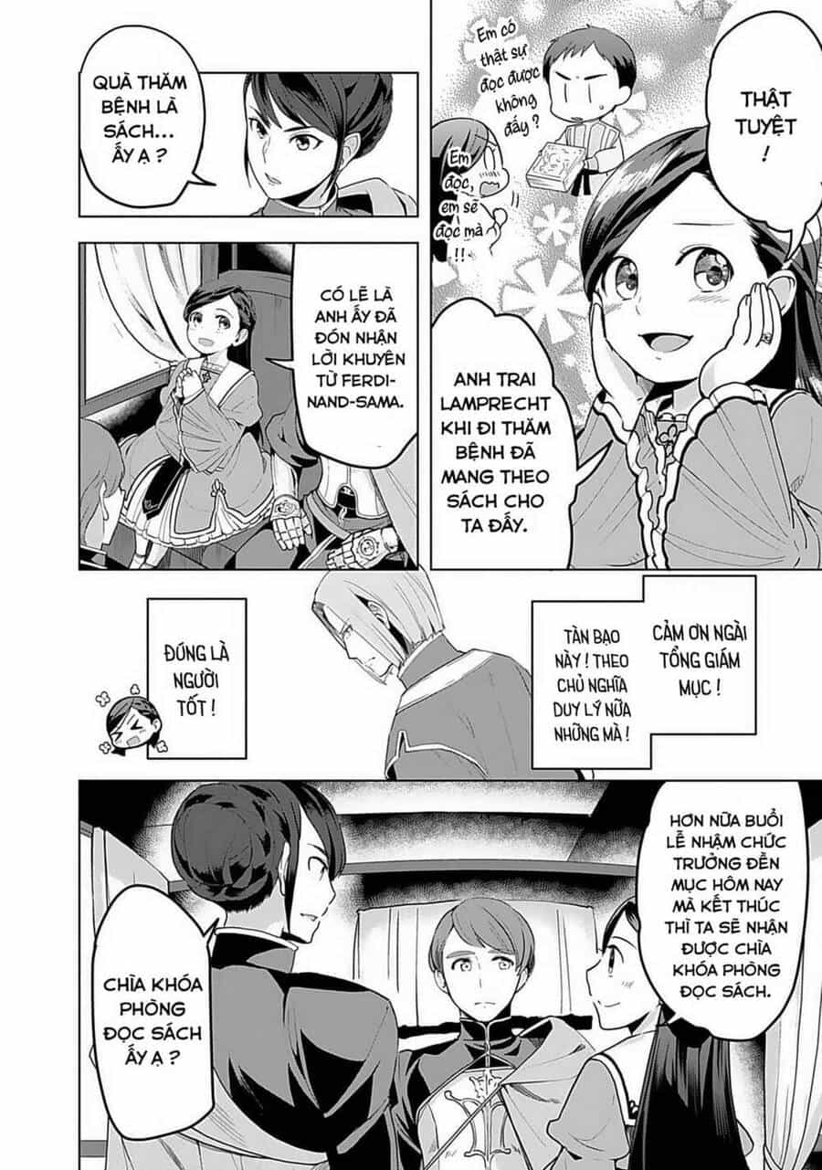 Honzuki No Gekokujou : Dai 3-Bu Ryouchi Ni Hon O Hirogeyou ! - Chương 4 - ảnh 4