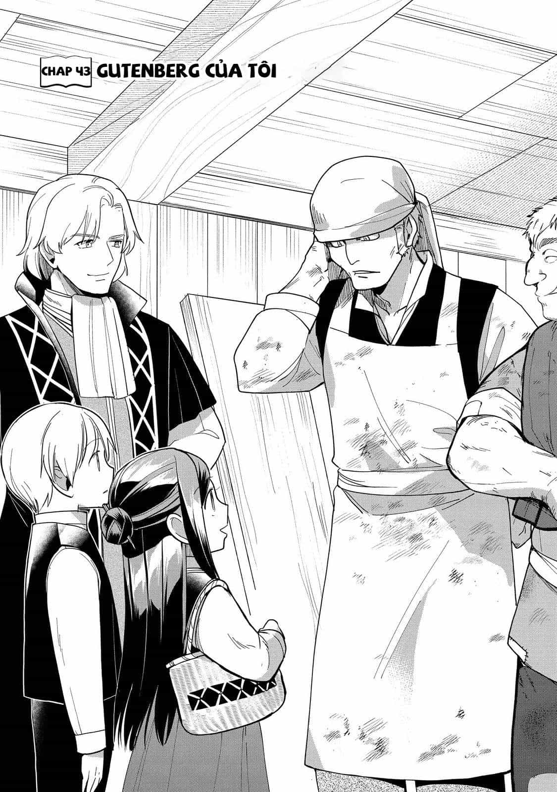 Honzuki No Gekokujou : Dai 3-Bu Ryouchi Ni Hon O Hirogeyou ! - Chương 43 - ảnh 2