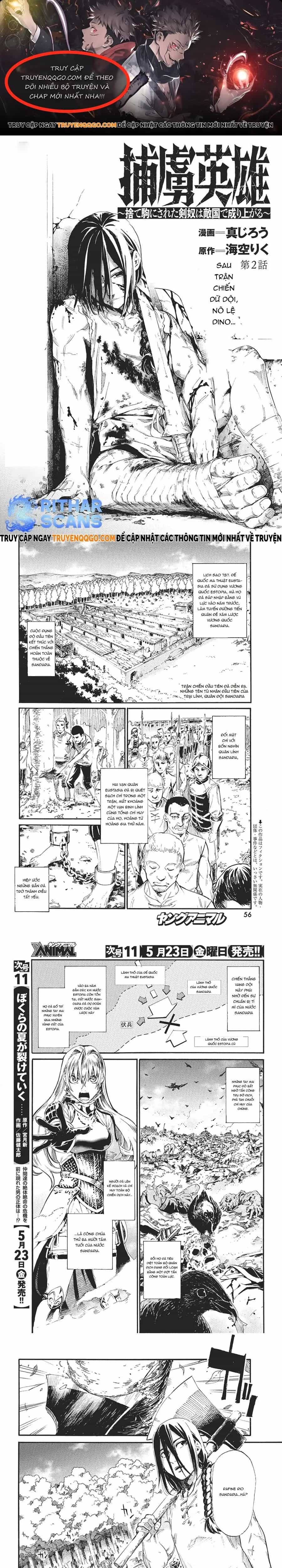 Horyo Eiyuu ~Sute Koma Ni Sareta Kendo Wa Tekikoku De Nariagaru~ - Chương 2 - ảnh 1