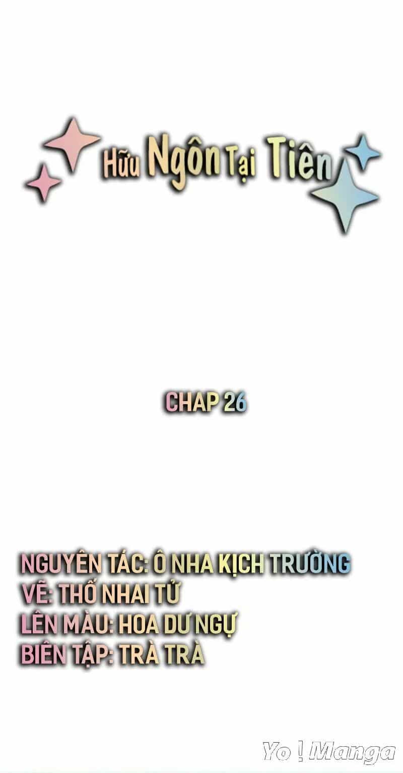 Hữu Ngôn Tại Tiên - Chương 26 - ảnh 1