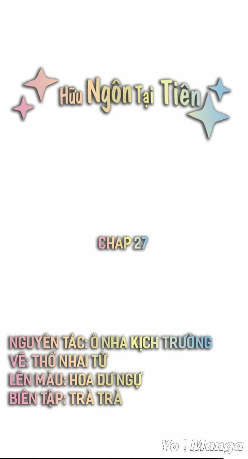 Hữu Ngôn Tại Tiên - Chương 27 - ảnh 1