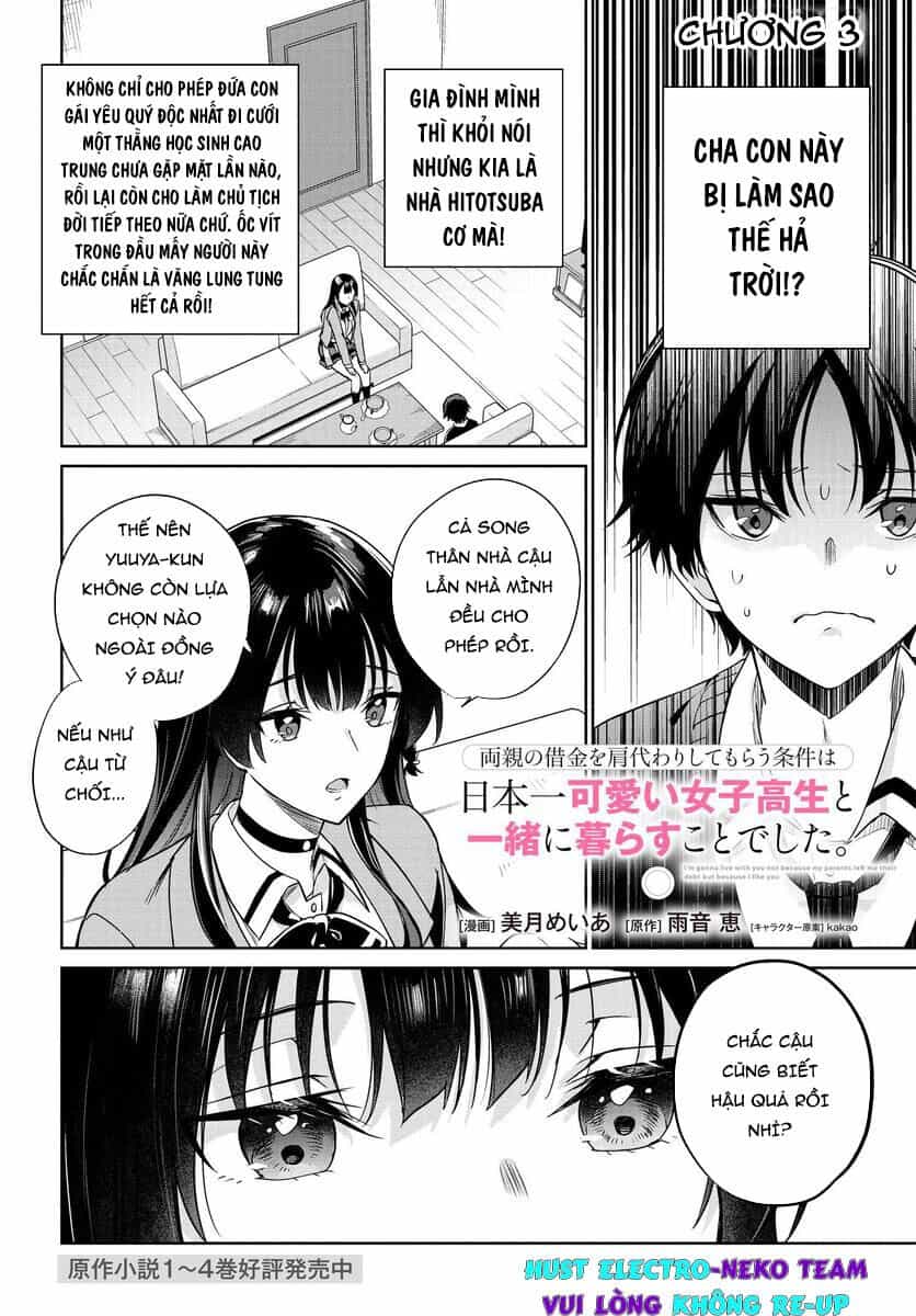 I'm Gonna Live With You Not Because My Parents Left Me Their Debt But Because I Like You - Chương 3 - ảnh 3