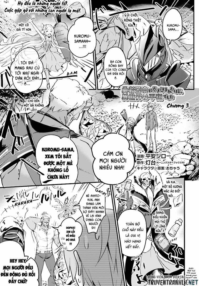 I Was Caught Up In A Hero Summoning, But That World Is At Peace - Chương 3 - ảnh 4