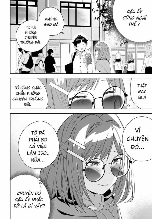 Idol Cùng Lớp Tôi Cứ Đáng Nghi Thế Nào Ấy - Chương 6 - ảnh 34