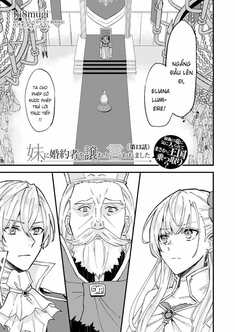 Imouto Ni Fiancee Wo Yuzure To Iwaremashita, Saikyou No Ryuu Ni Kiniirarete Masakano Okoku Nottori? - Chương 13.2 - ảnh 2