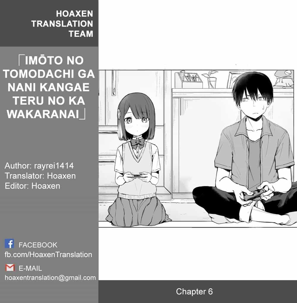 Imouto No Tomodachi Ga Nani Kangae Teru No Ka Wakaranai - Chương 6 - ảnh 1