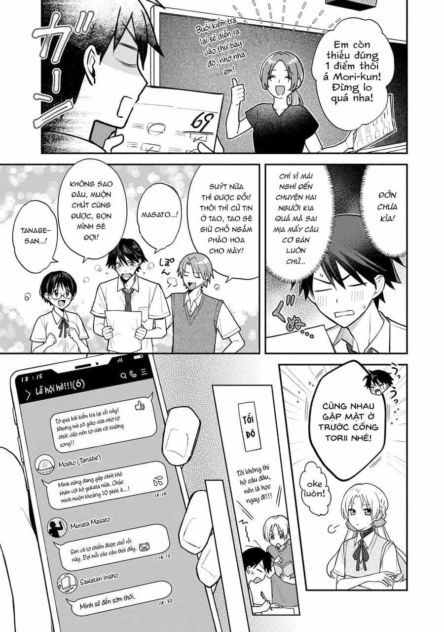 Inaho-Kun Wa Nise Kanojo No Hazu Na No Ni - Chương 9.2 - ảnh 12