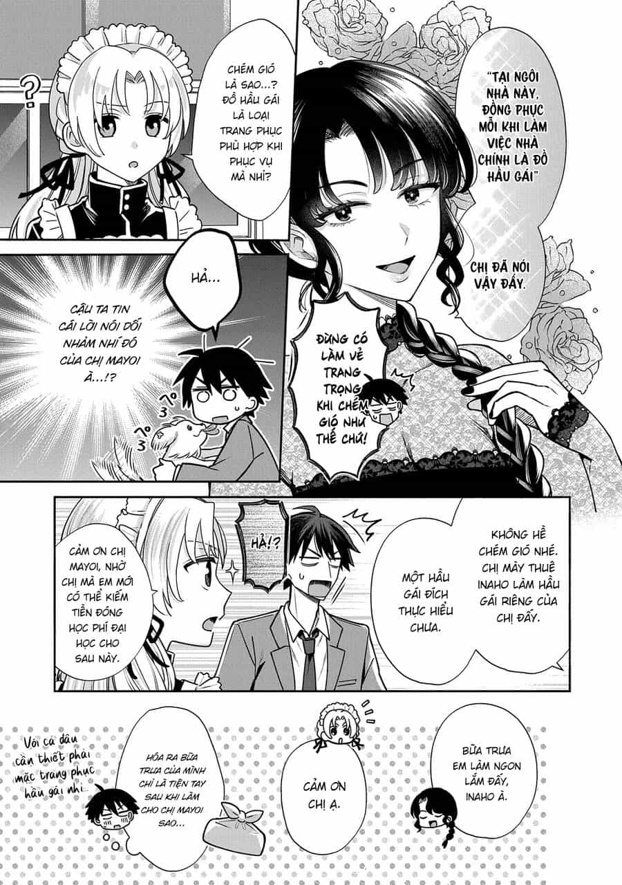 Inaho-Kun Wa Nise Kanojo No Hazu Na No Ni - Chương 4 - ảnh 5