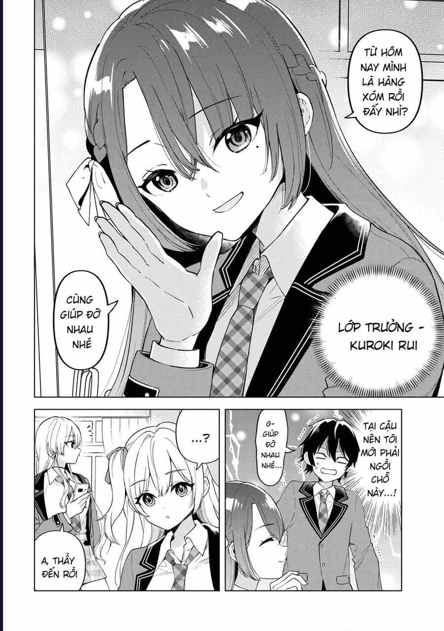 Inkya No Ore Ga Sekigae De S-Kyuu Bishoujo Ni Kakomaretara Himitsu No Kankei Ga Hajimatta - Chương 1 - ảnh 15