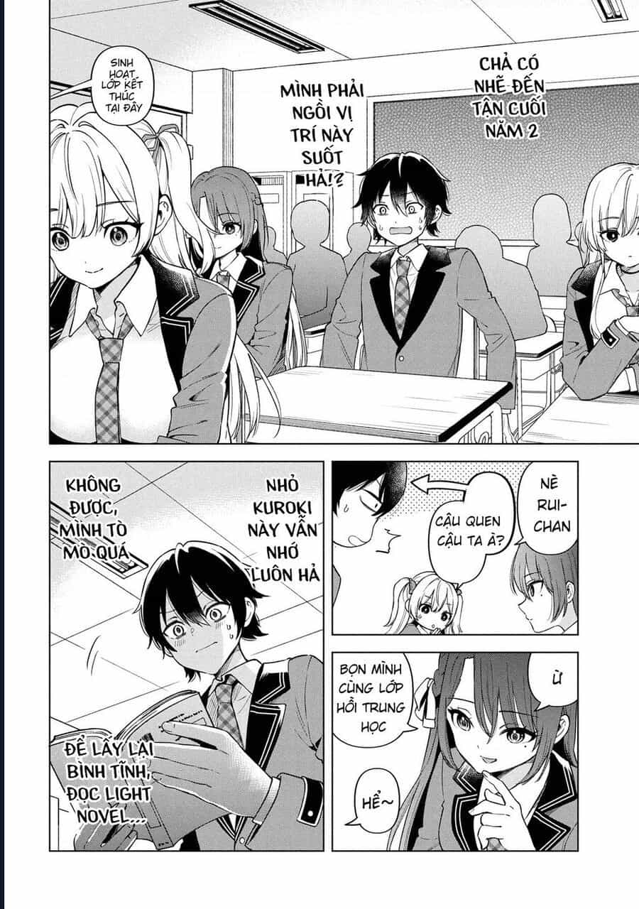 Inkya No Ore Ga Sekigae De S-Kyuu Bishoujo Ni Kakomaretara Himitsu No Kankei Ga Hajimatta - Chương 1 - ảnh 17