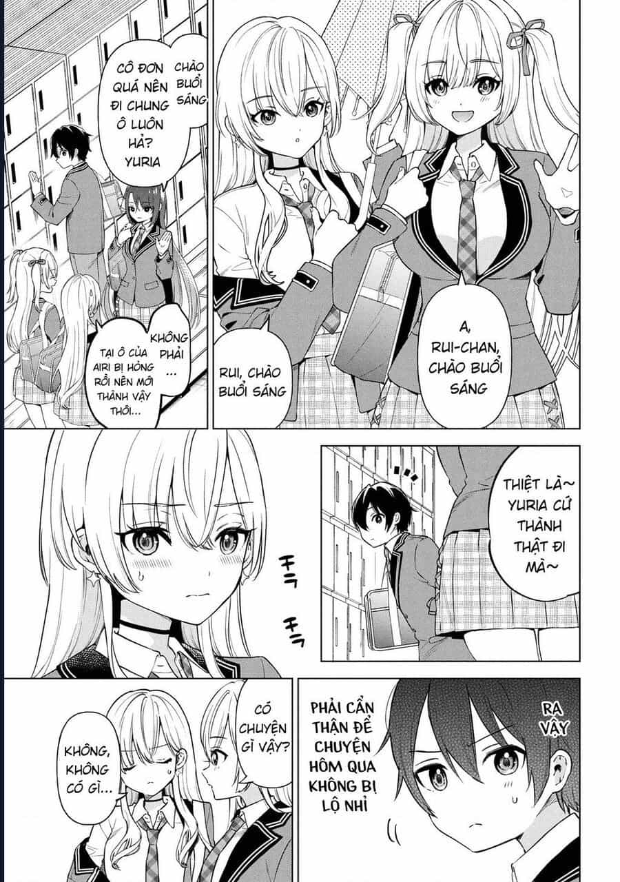 Inkya No Ore Ga Sekigae De S-Kyuu Bishoujo Ni Kakomaretara Himitsu No Kankei Ga Hajimatta - Chương 3 - ảnh 3