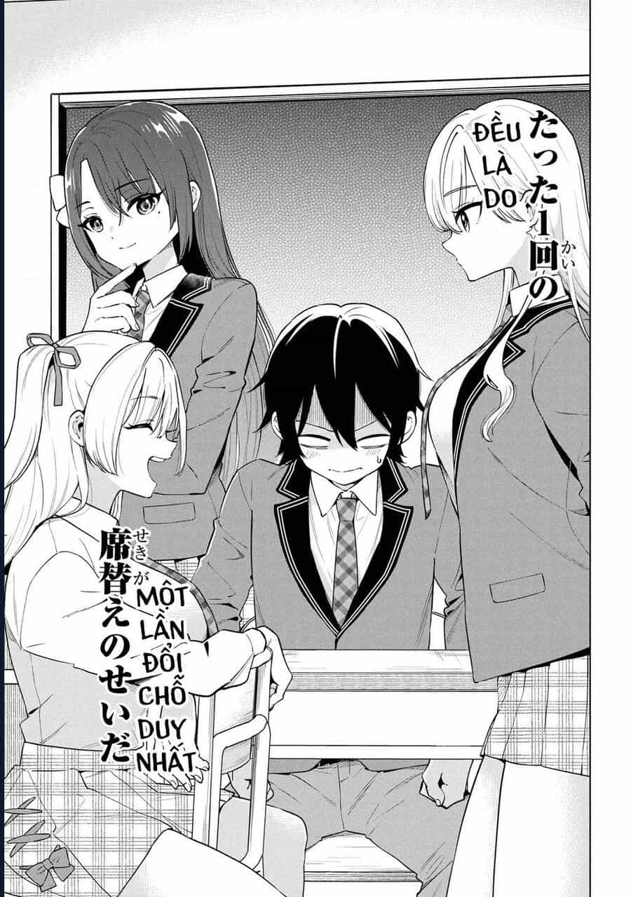 Inkya No Ore Ga Sekigae De S-Kyuu Bishoujo Ni Kakomaretara Himitsu No Kankei Ga Hajimatta - Chương 3 - ảnh 33