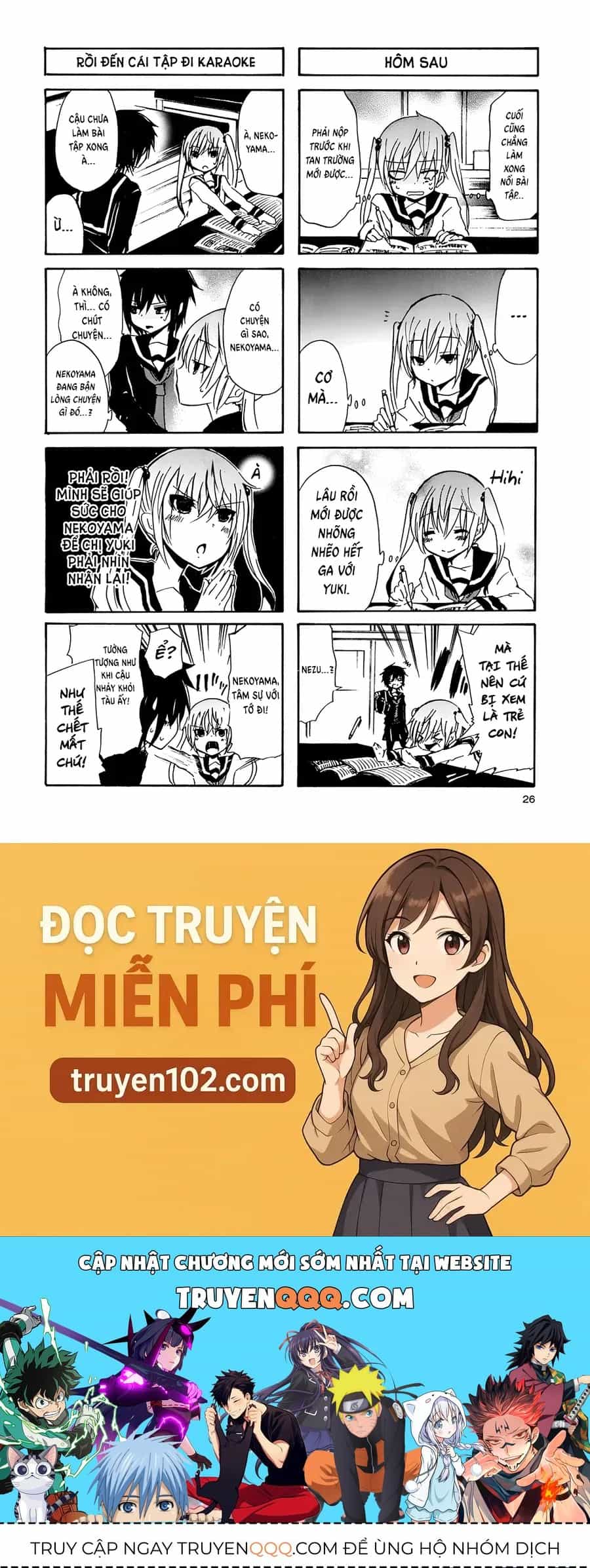 Inugami-San To Nekoyama-San - Chương 13 - ảnh 9