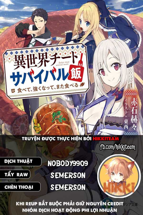 Isekai Cheat Survival Meshi - Chương 8 - ảnh 1