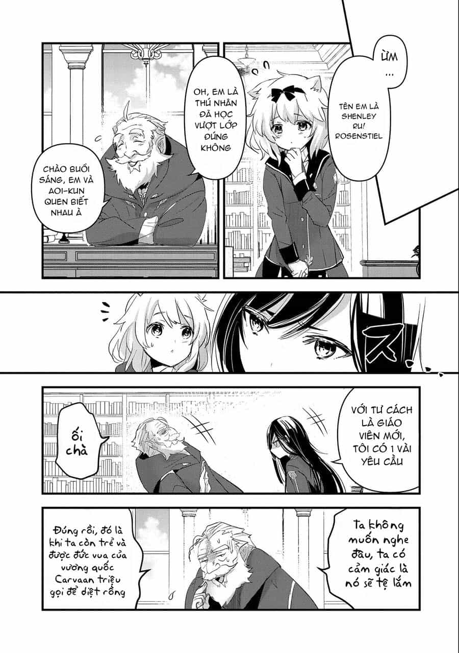 Isekai Teni Shite Kyoushi Ni Natta Ga, Majo To Osorerareteiru Ken ~Aoi-Sensei No Gakuen Funtou Nisshi~ - Chương 3 - ảnh 13