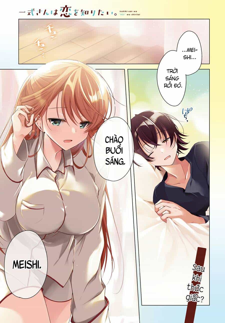 Isshiki-San Wa Koi Wo Shiritai - Chương 12 - ảnh 3