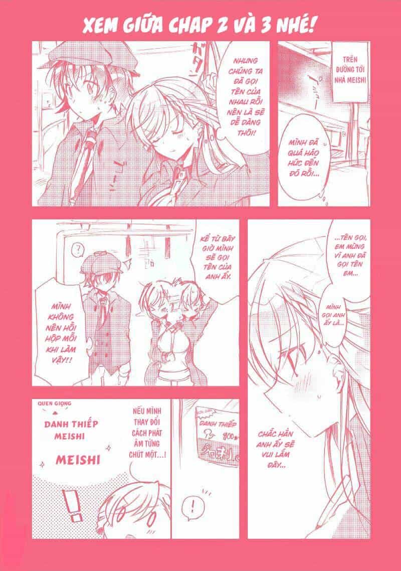 Isshiki-San Wa Koi Wo Shiritai - Chương 2.5 - ảnh 1
