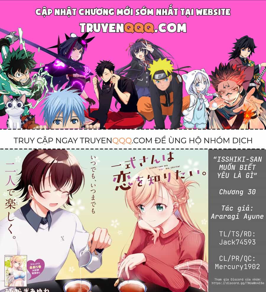 Isshiki-San Wa Koi Wo Shiritai - Chương 30 - ảnh 1