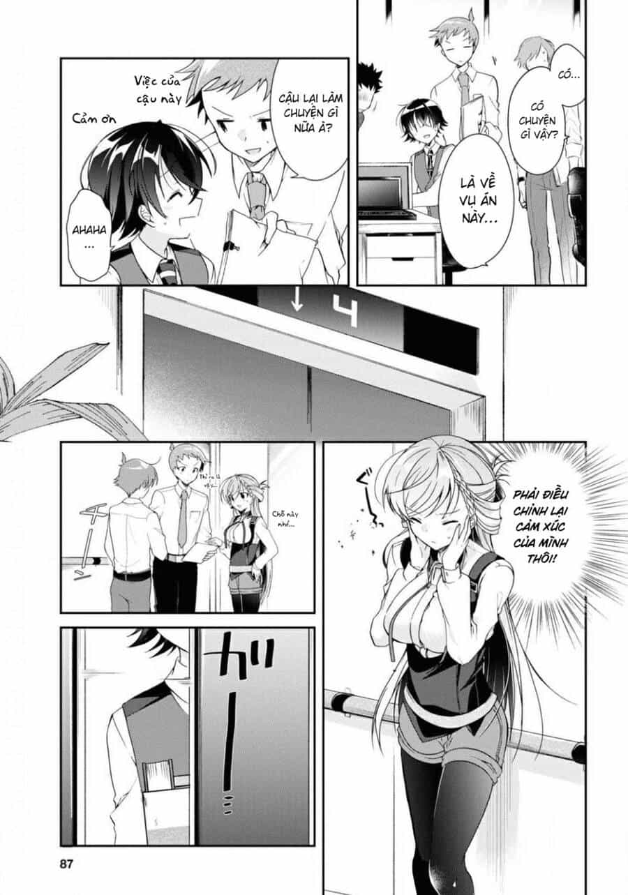 Isshiki-San Wa Koi Wo Shiritai - Chương 4 - ảnh 9
