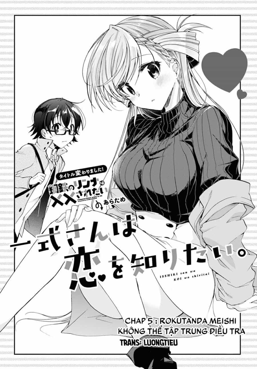 Isshiki-San Wa Koi Wo Shiritai - Chương 5 - ảnh 3