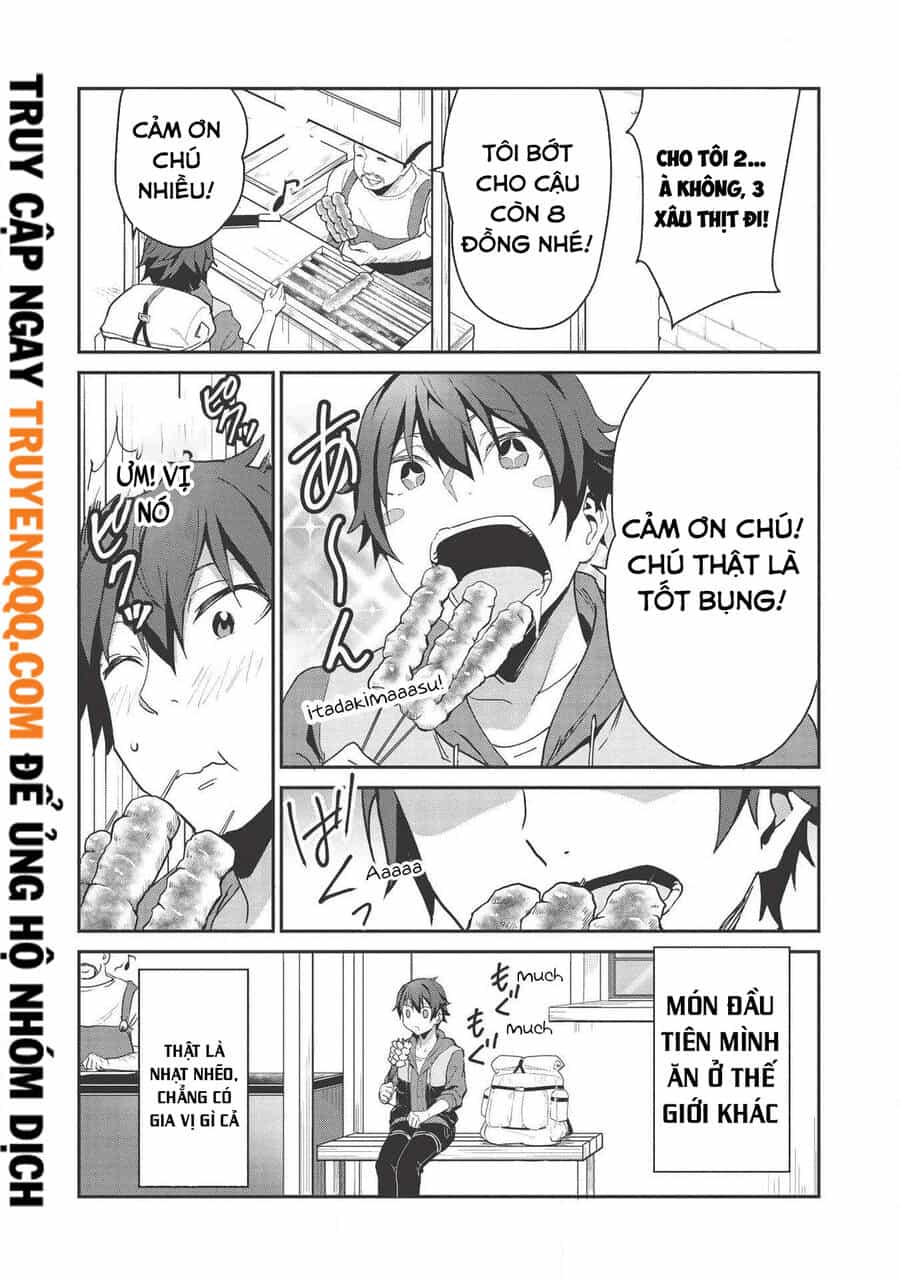 Itsudemo Jitaku Ni Kaerareru Ore Wa, Isekai De Gyoushounin O Hajimemashita - Chương 1.5 - ảnh 4