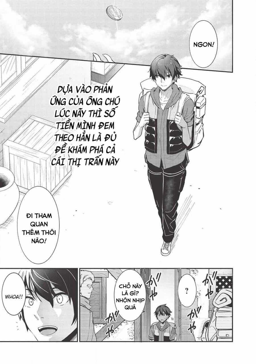 Itsudemo Jitaku Ni Kaerareru Ore Wa, Isekai De Gyoushounin O Hajimemashita - Chương 1.5 - ảnh 8