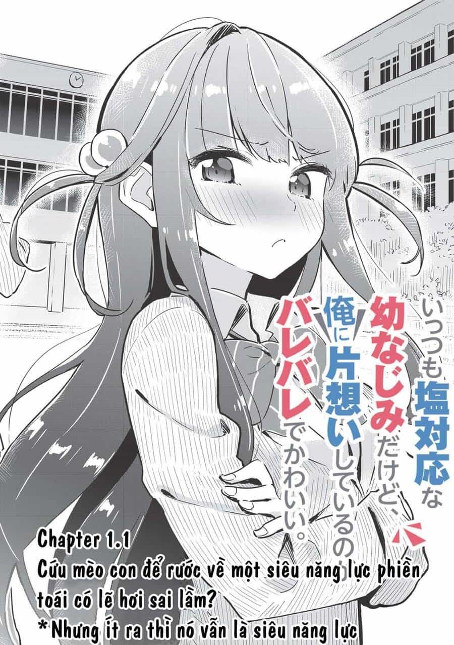 Itsumo Shiotaiou Na Osananajimi Dakedo, Ore Ni Kataomoi Shite Iru No Ga Barebare De Kawaii - Chương 1.1 - ảnh 5