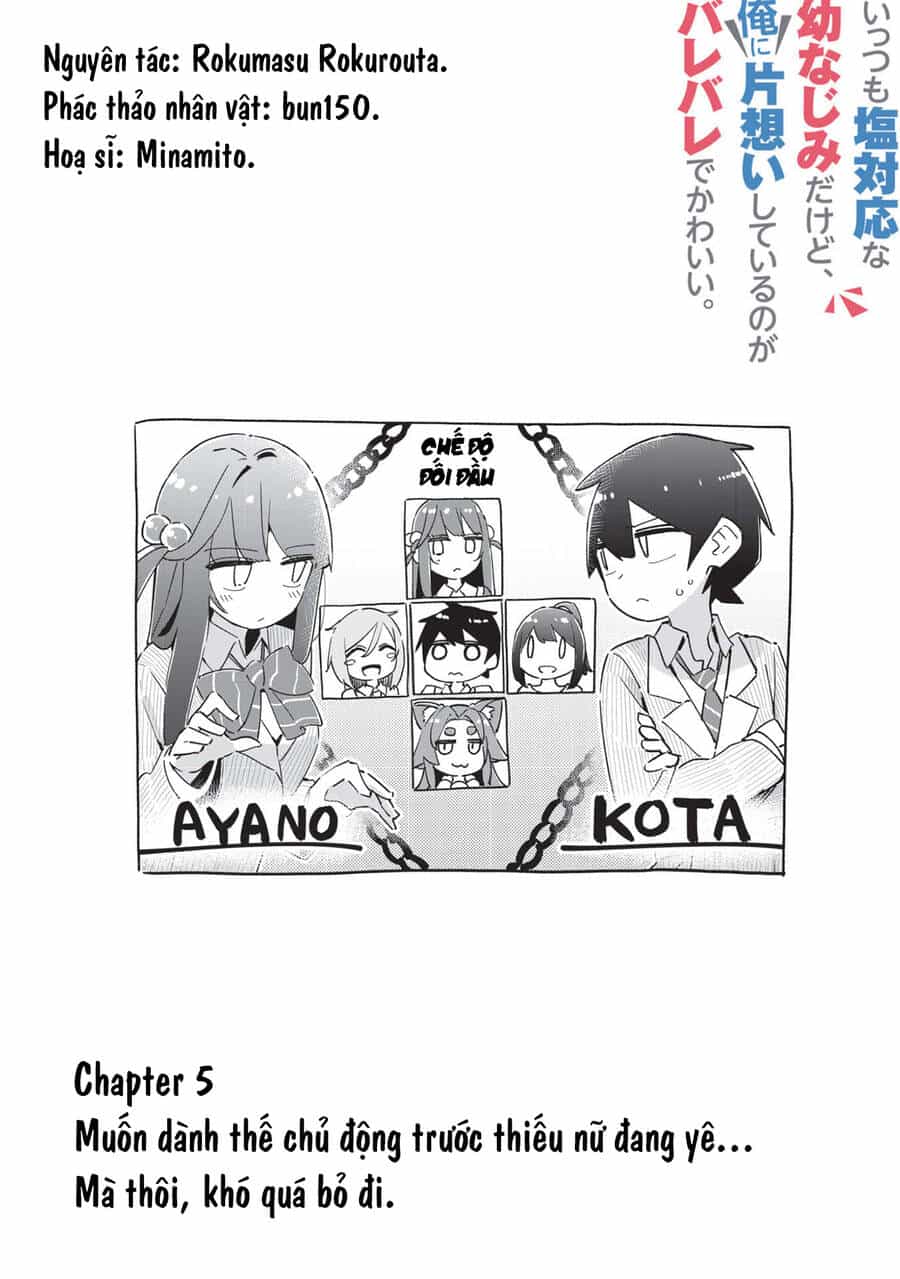 Itsumo Shiotaiou Na Osananajimi Dakedo, Ore Ni Kataomoi Shite Iru No Ga Barebare De Kawaii - Chương 5 - ảnh 4