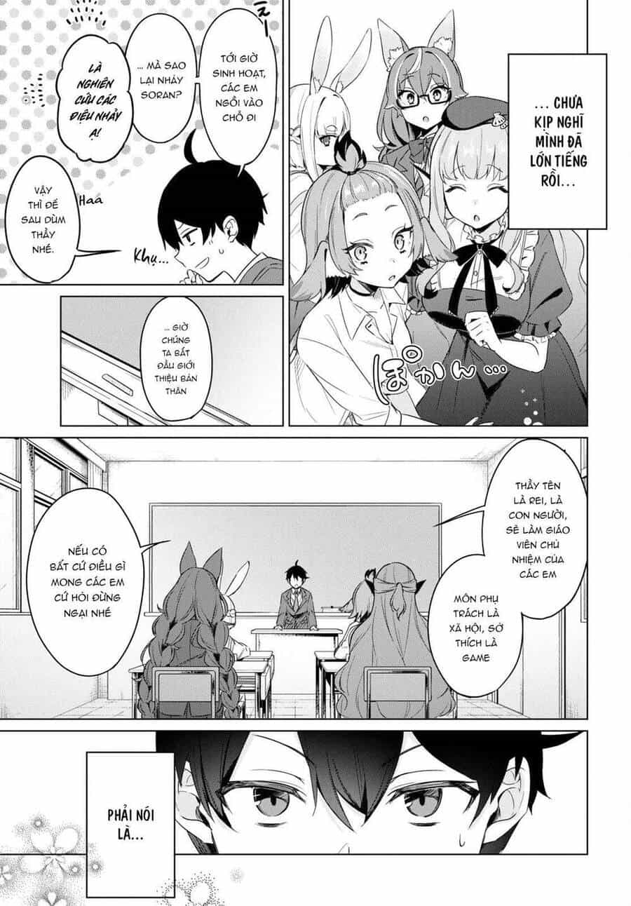 Jingai Kyoushitsu No Ningen-Girai Kyoushi: Hitoma-Sensei, Watashi-Tachi Ni Ningen O Oshiete Kuremasen Ka? - Chương 1 - ảnh 30