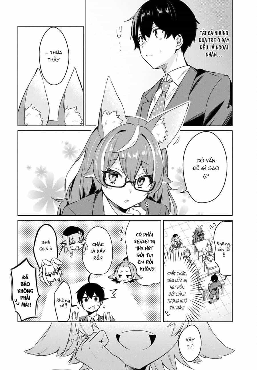 Jingai Kyoushitsu No Ningen-Girai Kyoushi: Hitoma-Sensei, Watashi-Tachi Ni Ningen O Oshiete Kuremasen Ka? - Chương 1 - ảnh 32