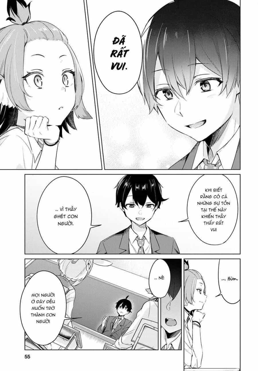 Jingai Kyoushitsu No Ningen-Girai Kyoushi: Hitoma-Sensei, Watashi-Tachi Ni Ningen O Oshiete Kuremasen Ka? - Chương 1 - ảnh 35