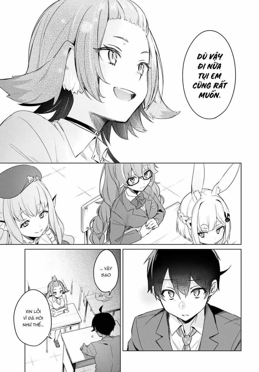 Jingai Kyoushitsu No Ningen-Girai Kyoushi: Hitoma-Sensei, Watashi-Tachi Ni Ningen O Oshiete Kuremasen Ka? - Chương 1 - ảnh 37