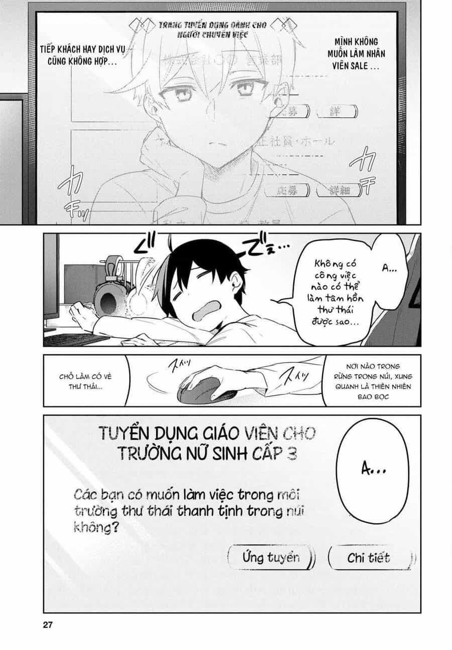 Jingai Kyoushitsu No Ningen-Girai Kyoushi: Hitoma-Sensei, Watashi-Tachi Ni Ningen O Oshiete Kuremasen Ka? - Chương 1 - ảnh 8