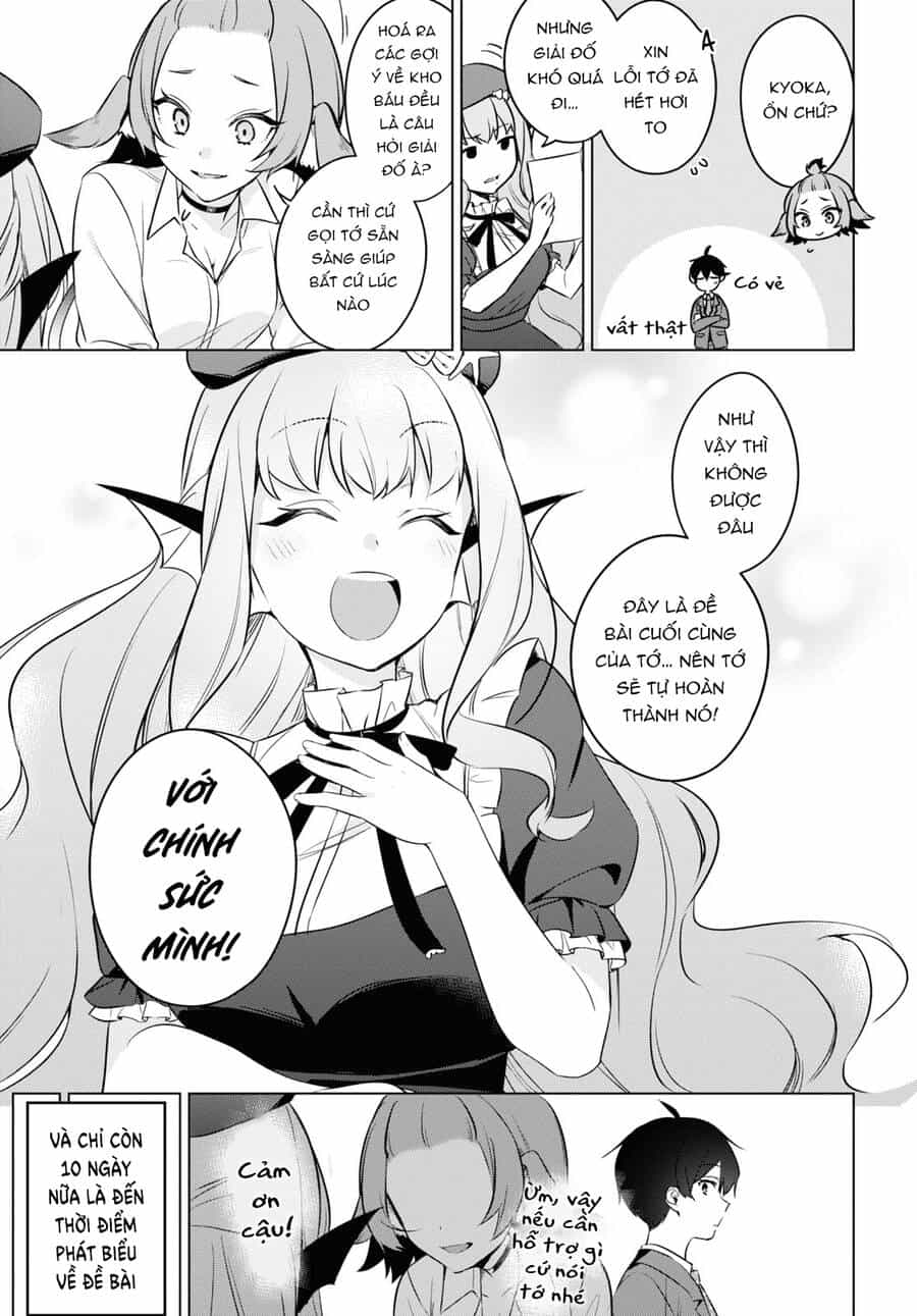 Jingai Kyoushitsu No Ningen-Girai Kyoushi: Hitoma-Sensei, Watashi-Tachi Ni Ningen O Oshiete Kuremasen Ka? - Chương 11 - ảnh 10