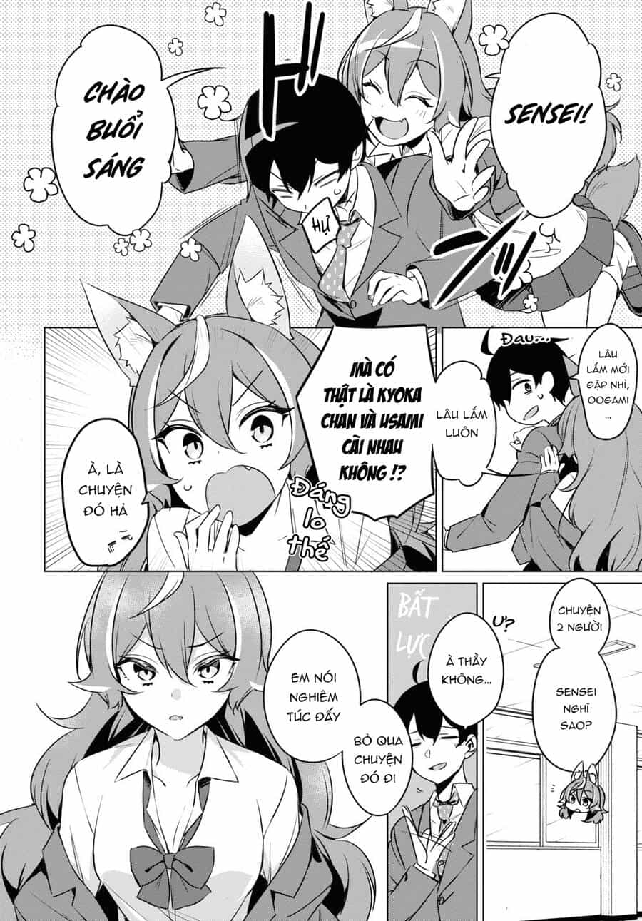 Jingai Kyoushitsu No Ningen-Girai Kyoushi: Hitoma-Sensei, Watashi-Tachi Ni Ningen O Oshiete Kuremasen Ka? - Chương 11 - ảnh 17