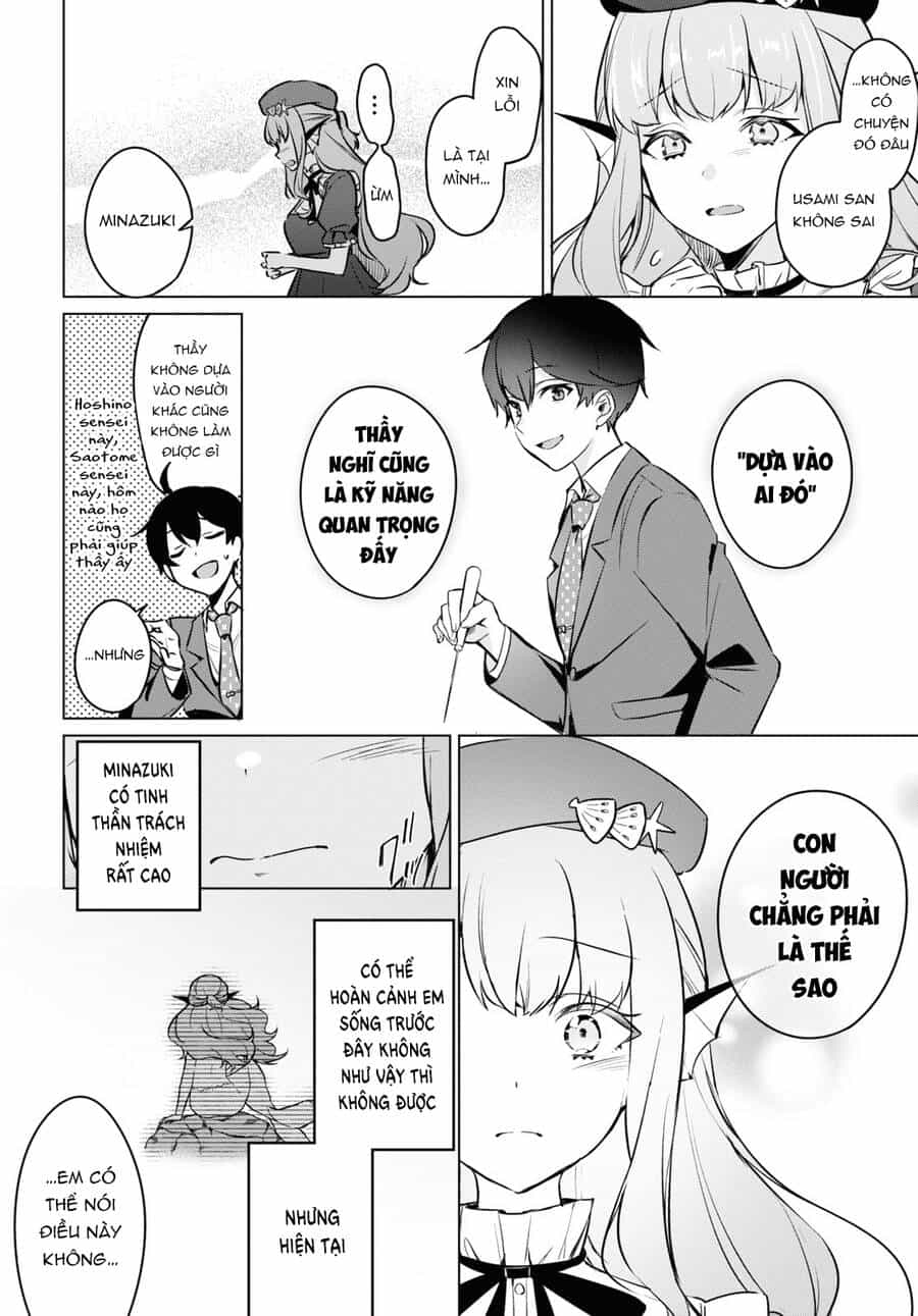 Jingai Kyoushitsu No Ningen-Girai Kyoushi: Hitoma-Sensei, Watashi-Tachi Ni Ningen O Oshiete Kuremasen Ka? - Chương 11 - ảnh 25