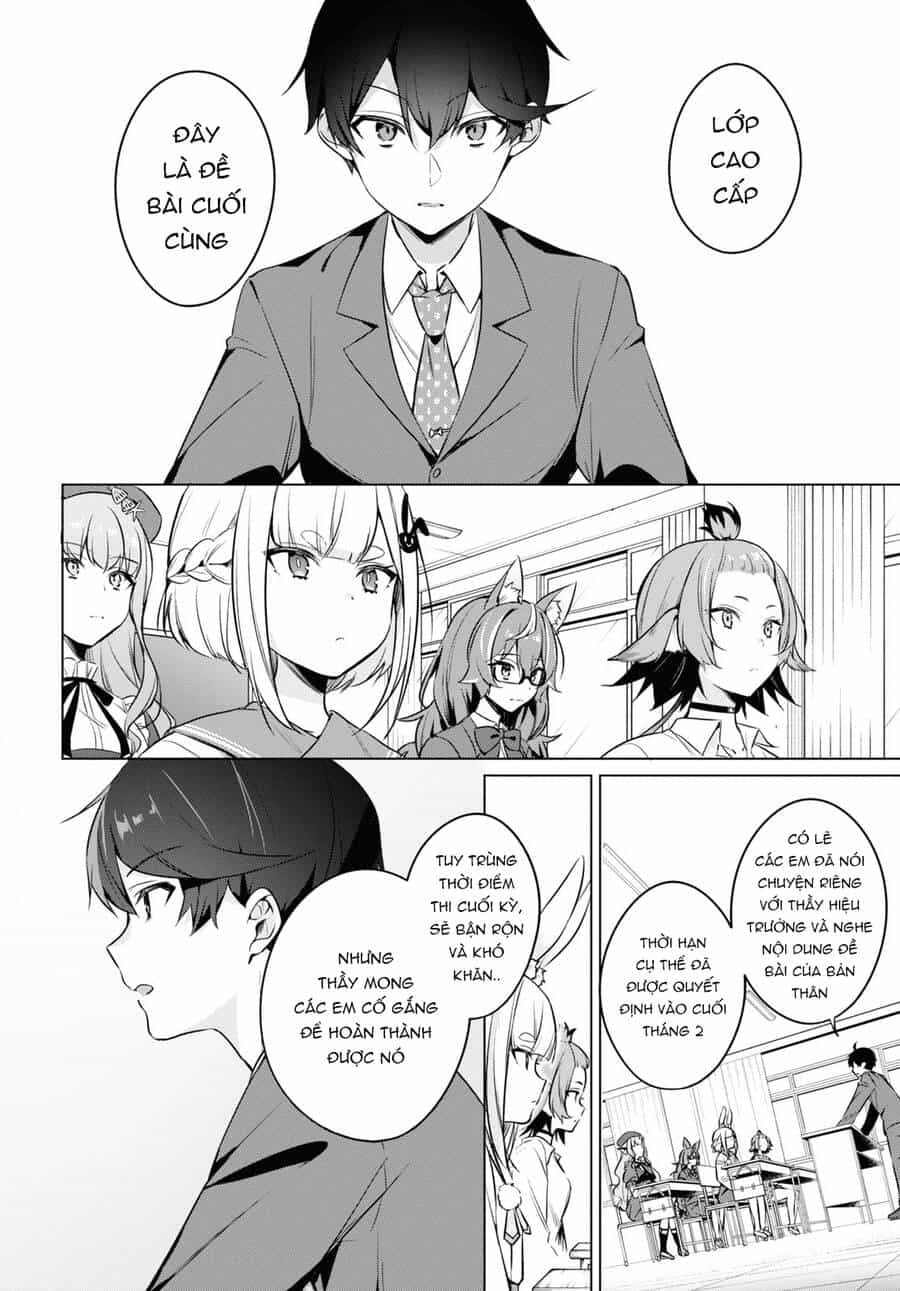 Jingai Kyoushitsu No Ningen-Girai Kyoushi: Hitoma-Sensei, Watashi-Tachi Ni Ningen O Oshiete Kuremasen Ka? - Chương 11 - ảnh 5