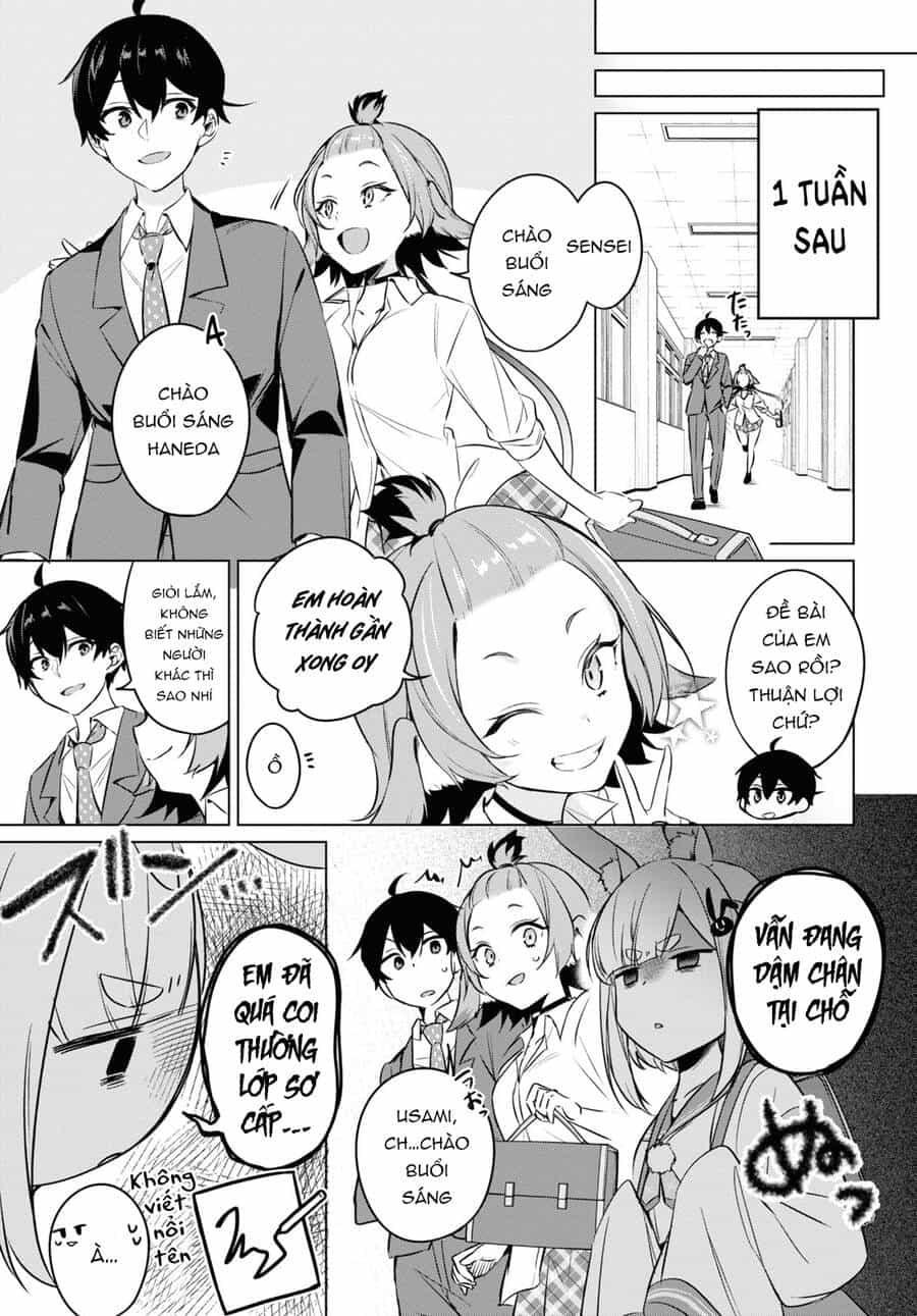 Jingai Kyoushitsu No Ningen-Girai Kyoushi: Hitoma-Sensei, Watashi-Tachi Ni Ningen O Oshiete Kuremasen Ka? - Chương 11 - ảnh 8