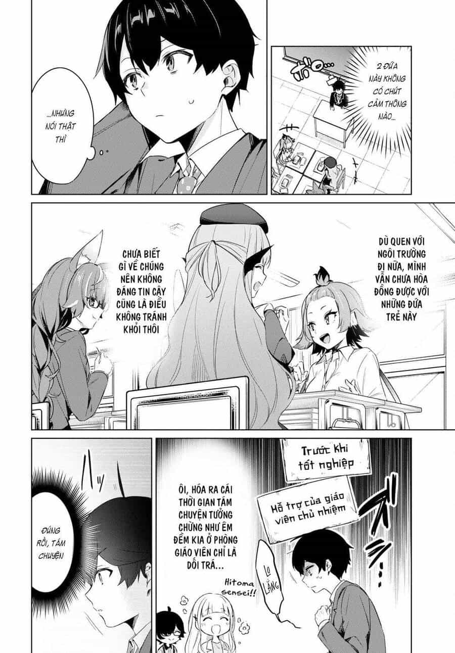 Jingai Kyoushitsu No Ningen-Girai Kyoushi: Hitoma-Sensei, Watashi-Tachi Ni Ningen O Oshiete Kuremasen Ka? - Chương 2 - ảnh 15