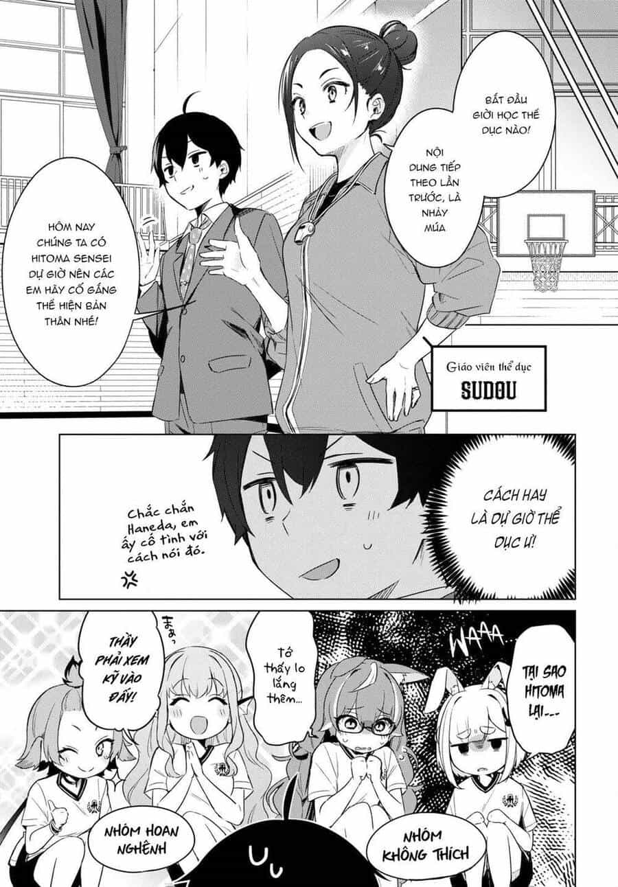 Jingai Kyoushitsu No Ningen-Girai Kyoushi: Hitoma-Sensei, Watashi-Tachi Ni Ningen O Oshiete Kuremasen Ka? - Chương 2 - ảnh 18