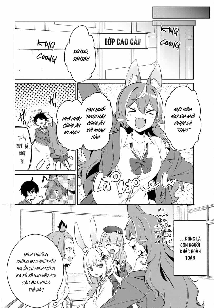 Jingai Kyoushitsu No Ningen-Girai Kyoushi: Hitoma-Sensei, Watashi-Tachi Ni Ningen O Oshiete Kuremasen Ka? - Chương 3 - ảnh 13