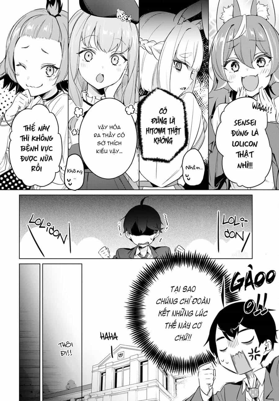 Jingai Kyoushitsu No Ningen-Girai Kyoushi: Hitoma-Sensei, Watashi-Tachi Ni Ningen O Oshiete Kuremasen Ka? - Chương 3 - ảnh 19