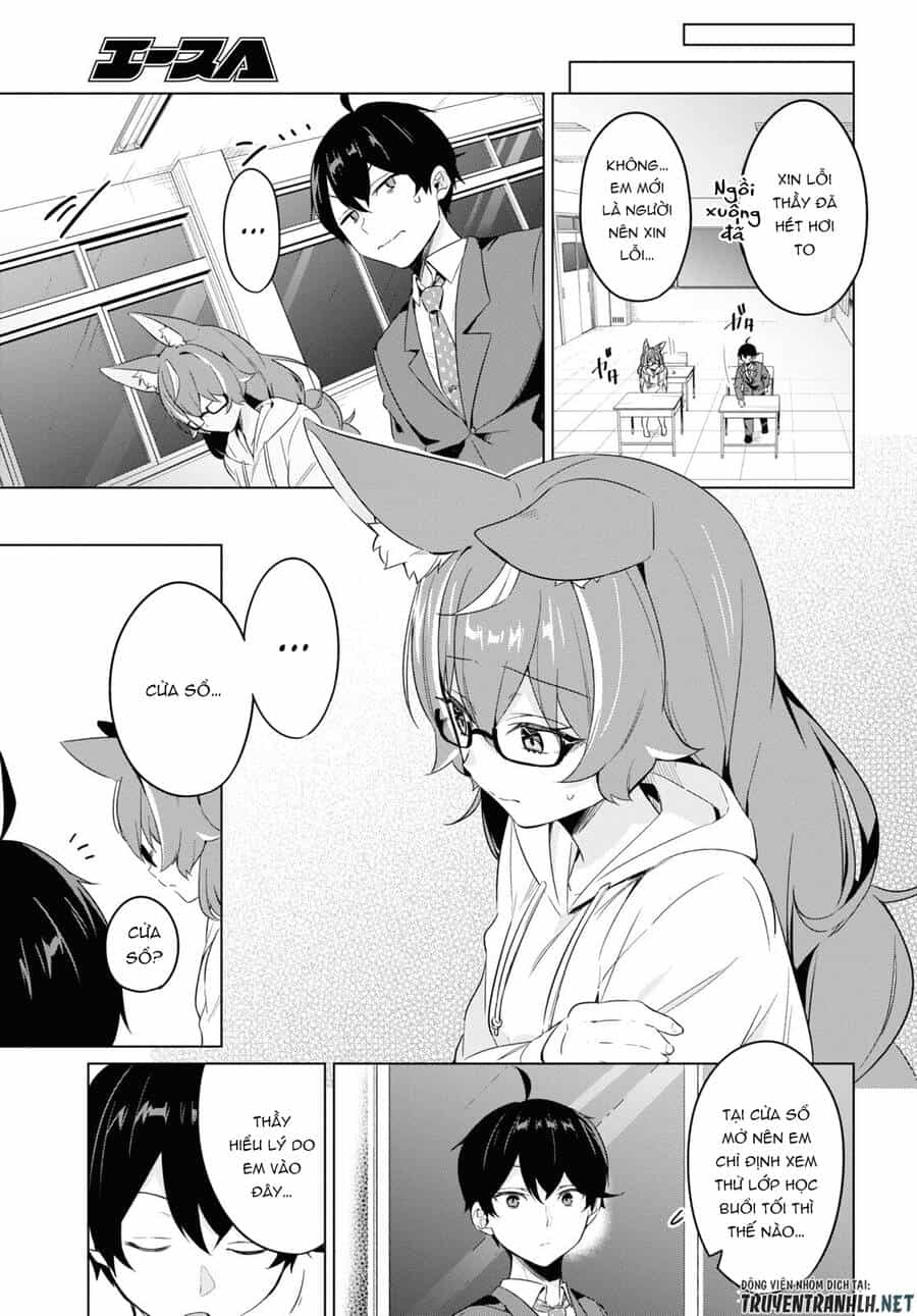 Jingai Kyoushitsu No Ningen-Girai Kyoushi: Hitoma-Sensei, Watashi-Tachi Ni Ningen O Oshiete Kuremasen Ka? - Chương 4 - ảnh 10