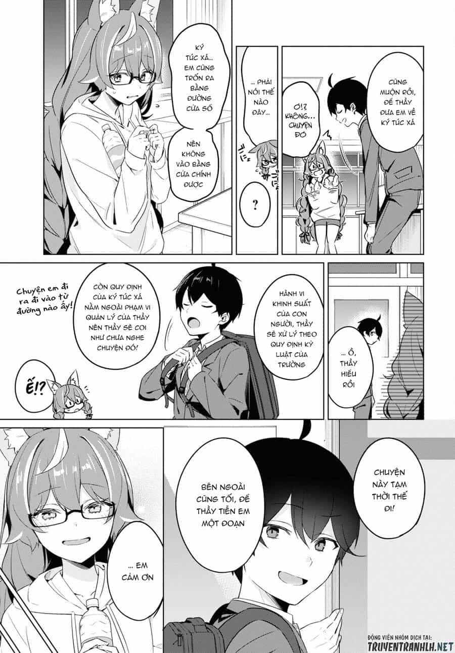 Jingai Kyoushitsu No Ningen-Girai Kyoushi: Hitoma-Sensei, Watashi-Tachi Ni Ningen O Oshiete Kuremasen Ka? - Chương 4 - ảnh 22