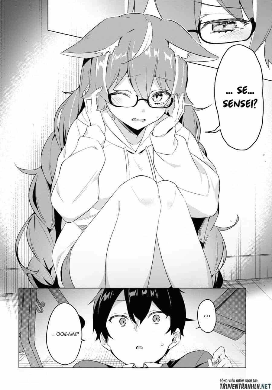 Jingai Kyoushitsu No Ningen-Girai Kyoushi: Hitoma-Sensei, Watashi-Tachi Ni Ningen O Oshiete Kuremasen Ka? - Chương 4 - ảnh 9