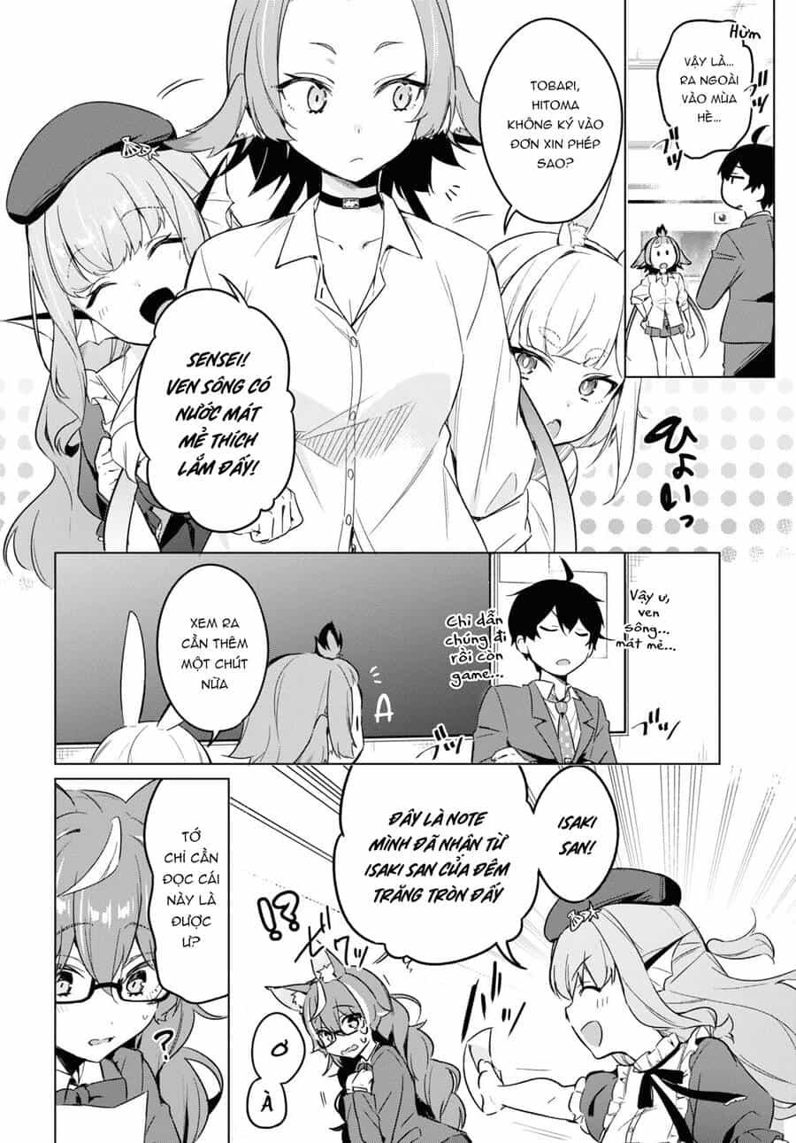 Jingai Kyoushitsu No Ningen-Girai Kyoushi: Hitoma-Sensei, Watashi-Tachi Ni Ningen O Oshiete Kuremasen Ka? - Chương 5 - ảnh 7